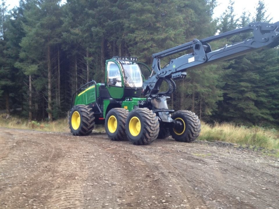 Another John Deere 1270E added to boost production on Balcas Contract in Kintyre